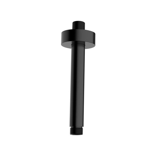 Luxe Ronde Plafondmontage Douchearm Wiesbaden 30 cm Mat Noir