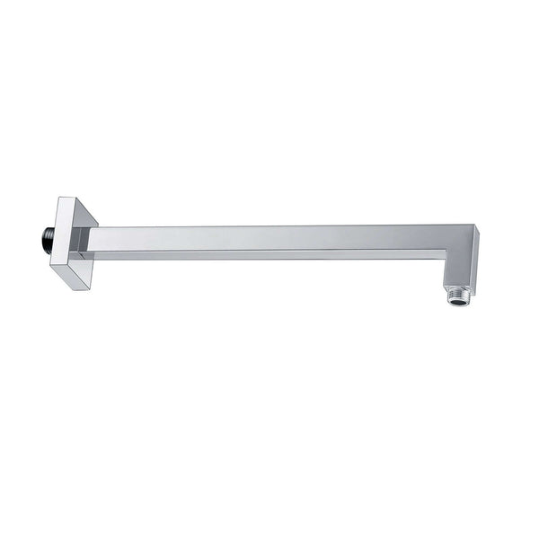 Wiesbaden Rombo Vierkant 40 cm Wanduitloop Chroom
