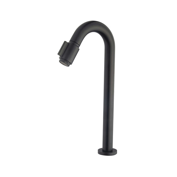 Wiesbaden Victoria 1/2" XL Toiletkraan Mat Zwart