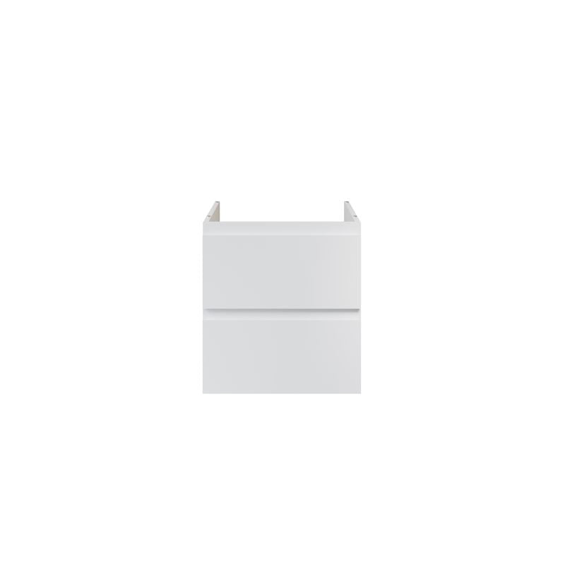 ALONI SALLY XL WASTAFELONDERKAST - 2 LADES - SOFTCLOSE - GREEPLOOS - 56X60X45,3 CM - MAT WIT - detailafbeelding