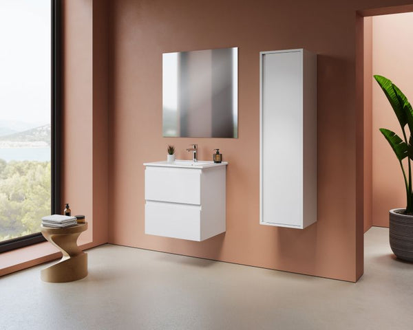 ALONI SALLY XL WASTAFELONDERKAST - 2 LADES - SOFTCLOSE - GREEPLOOS - 56X60X45,3 CM - MAT WIT