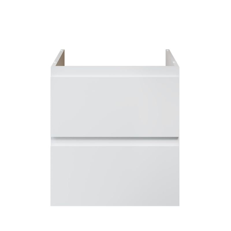 ALONI SALLY XL WASTAFELONDERKAST - 2 LADES - SOFTCLOSE - GREEPLOOS - 56X60X45,3 CM - GLANZEND WIT - detailafbeelding