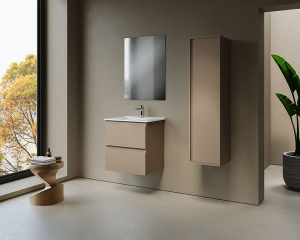 ALONI SALLY XL WASTAFELONDERKAST - 2 LADES - SOFTCLOSE - GREEPLOOS - 56X60X45,3 CM - ZAND