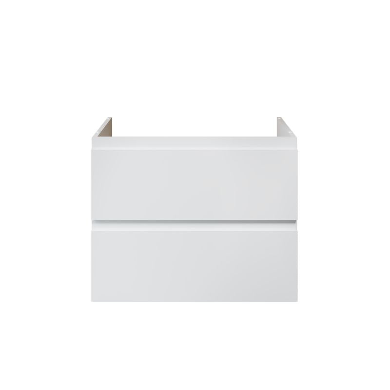 ALONI SALLY XL WASTAFELONDERKAST - 2 LADES - SOFTCLOSE - GREEPLOOS - 76X60X45,3 CM - GLANZEND WIT - detailafbeelding