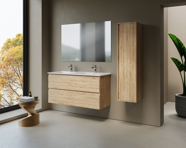 ALONI SALLY XL WASTAFELONDERKAST - 2 LADES - SOFTCLOSE - GREEPLOOS - 118X60X45,3 CM - SAFIR