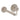VitrA Origin Inbouw Wastafelkraan, Geborsteld Nikkel #variant_57380264640836