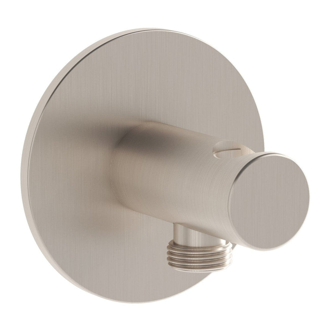VitrA Origin Wandaansluitbocht Met Hanger, Geborsteld Nikkel #variant_57380267950404
