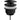 VitrA Origin Afvoerplug Mat Zwart #variant_57380291117380