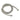 DutchLine RVS Doucheslang 1.5m - Extra Sterk - Anti-Twist – Geborsteld Staal