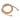 DutchLine RVS Doucheslang 1.5m - Extra Sterk - Anti-Twist – Geborsteld Brons Koper