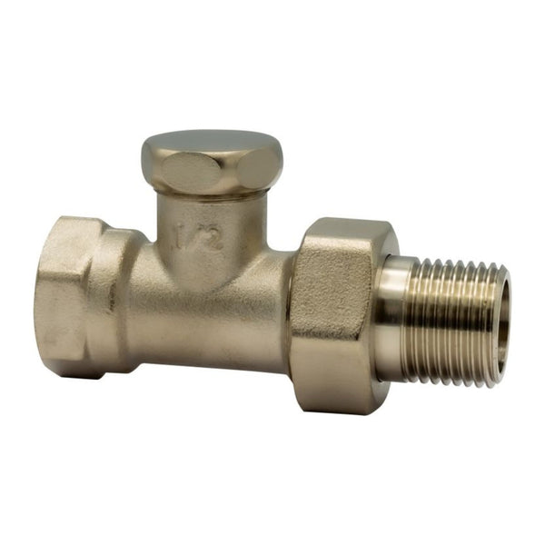 Belrad retourkraan recht 1/2" MV
