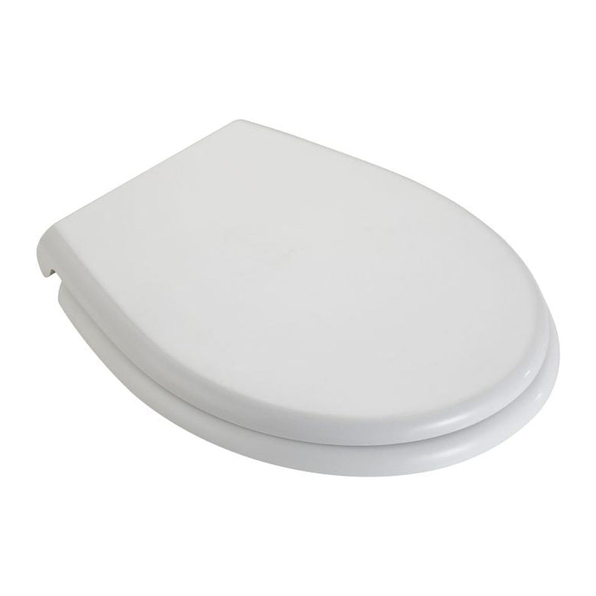 ALONI ECO ELVIA WC-ZITTING - SOFT CLOSE - QUICK RELEASE - DUROPLAST - TOPFIX - RVS SCHARNIEREN - GLANZEND WIT - detailafbeelding