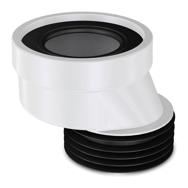 Manchette d'évacuation WC Aloni excentrique 4 cm