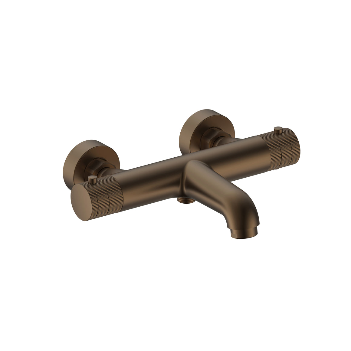 Aloni Stria badthermostaat opbouw bruin brons productfoto