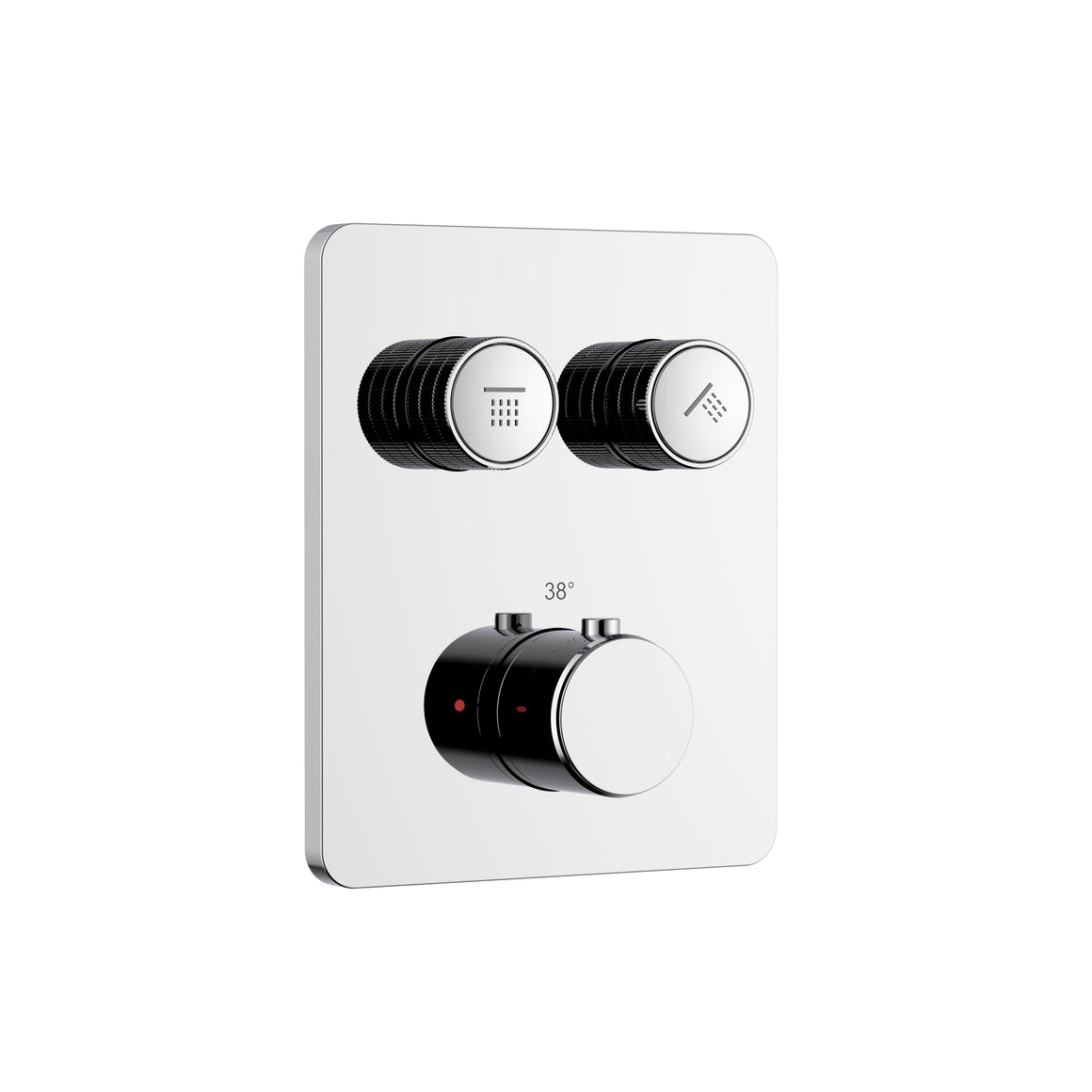 Aloni Stria inbouw douchethermostaat chroom productfoto