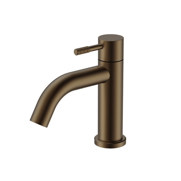 Aloni Stria koudwaterkraan – hendel met ribbelstructuur