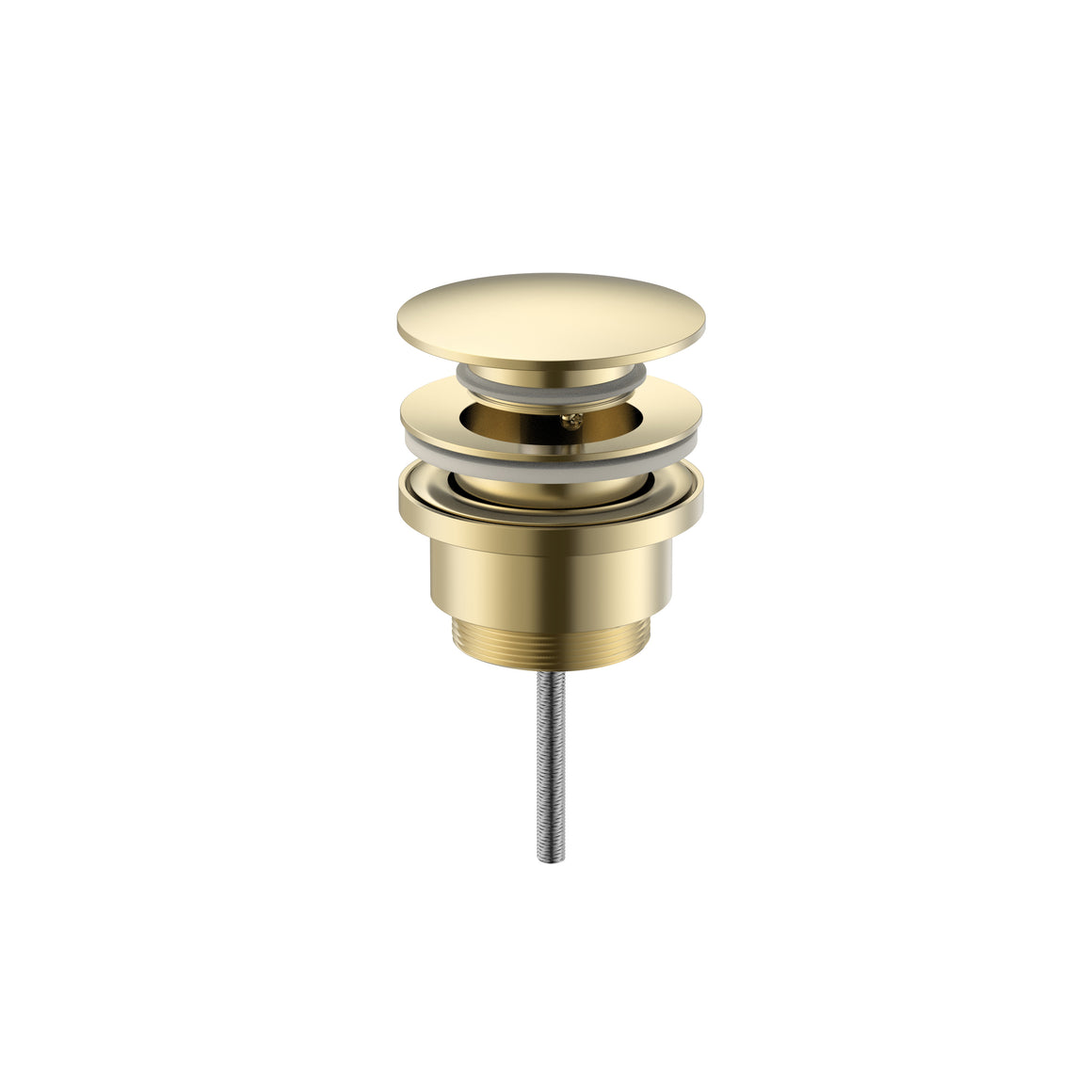 Aloni Uniforma afvoerplug click waste geborsteld goud productfoto