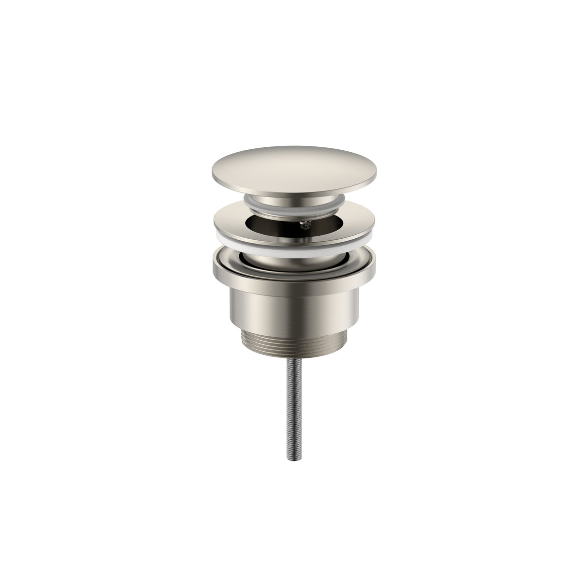 Aloni Uniforma afvoerplug click waste geborsteld RVS productfoto