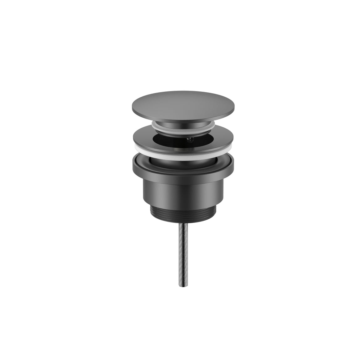 Aloni Uniforma afvoerplug click waste gunmetal productfoto