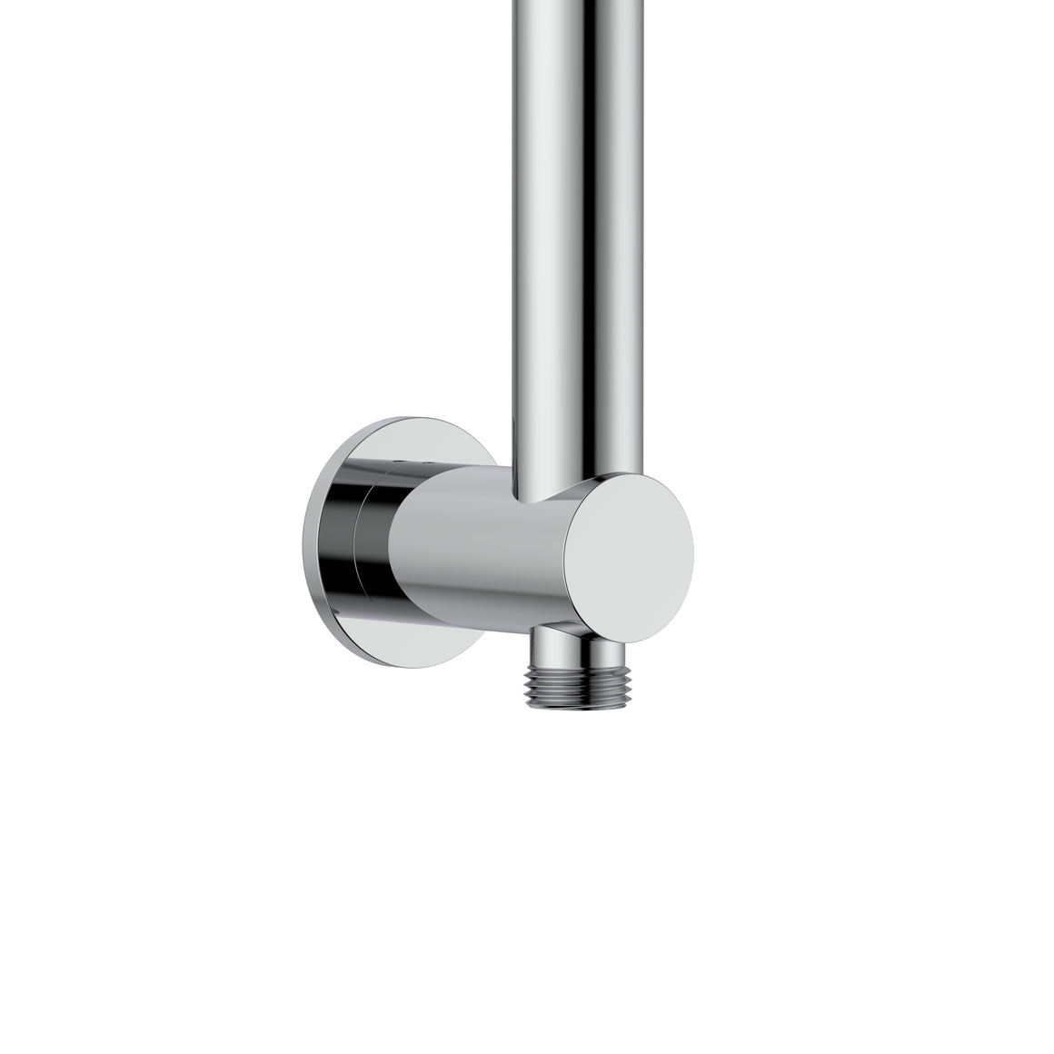Aloni Uniforma doucheglijstang met wateraansluiting chroom detailfoto