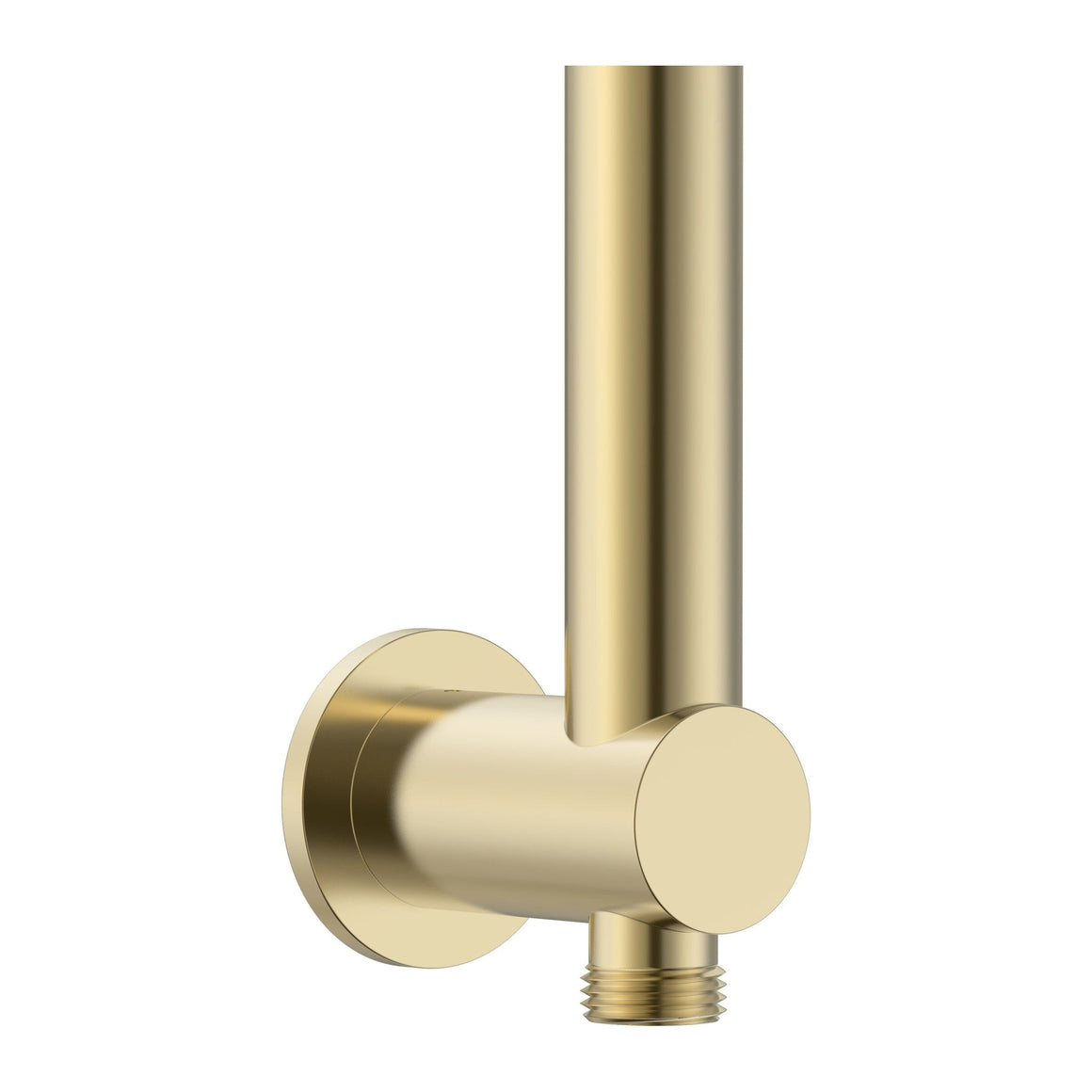 Aloni Uniforma doucheglijstang met wateraansluiting geborsteld goud detailfoto