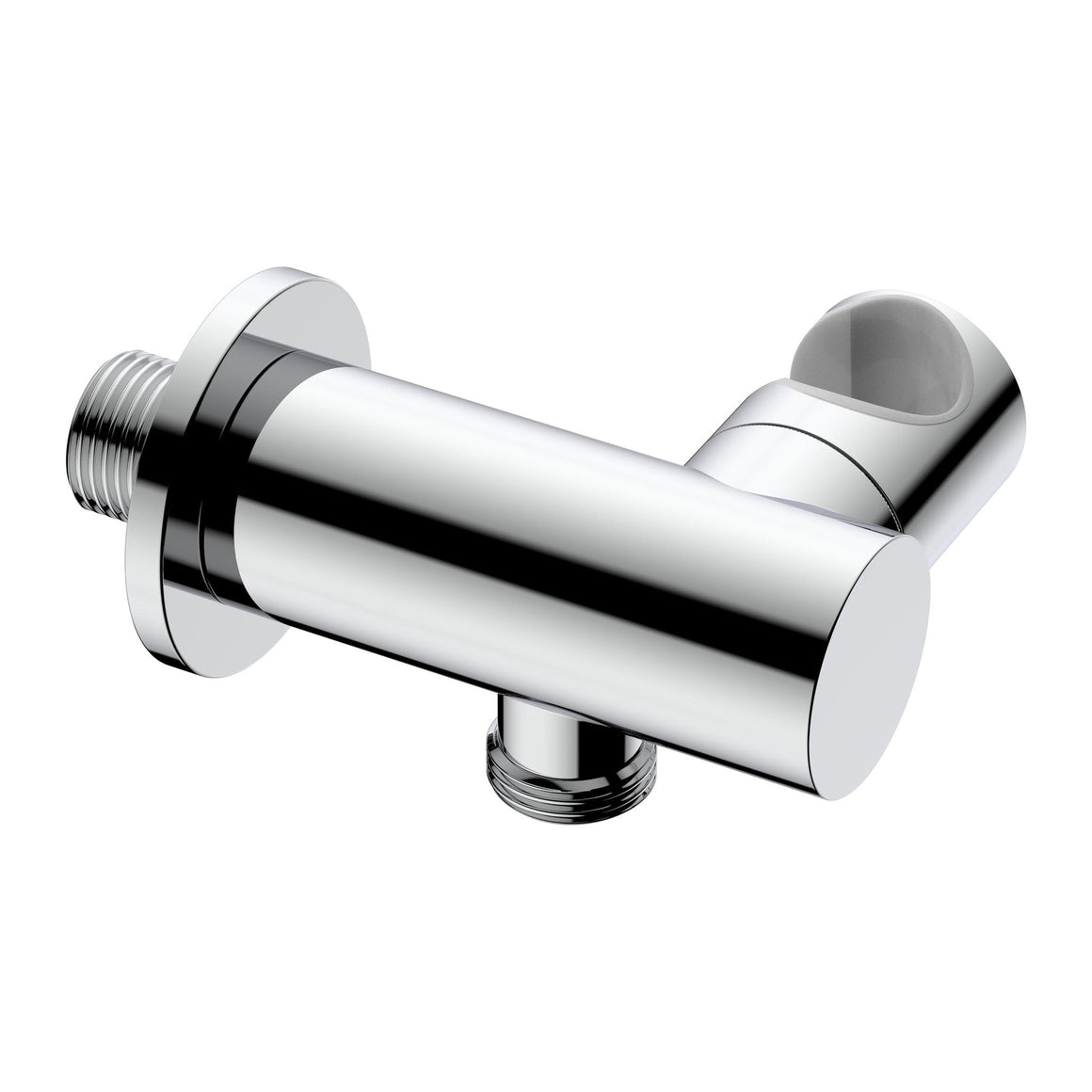 Aloni Uniforma muuraansluitbocht chroom productfoto