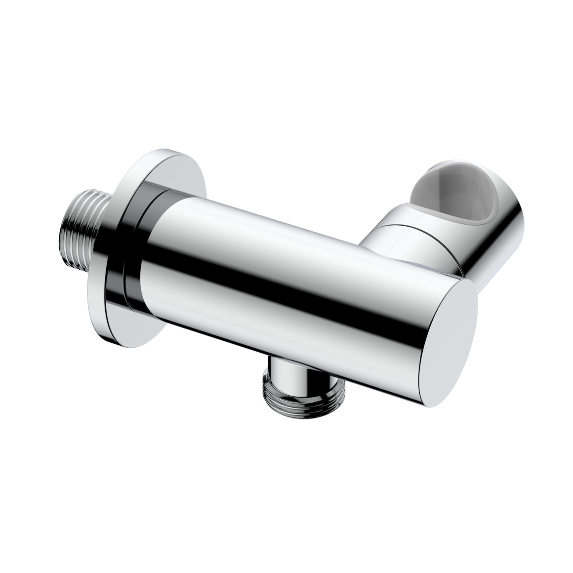 Aloni Uniforma muuraansluitbocht chroom productfoto