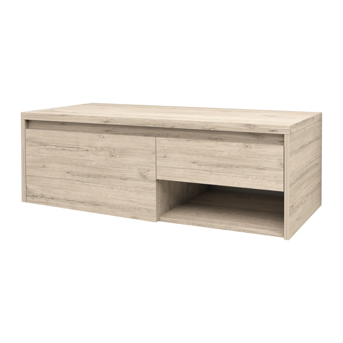 Aloni ARES wastafelonderkast Licht hout eiken productfoto