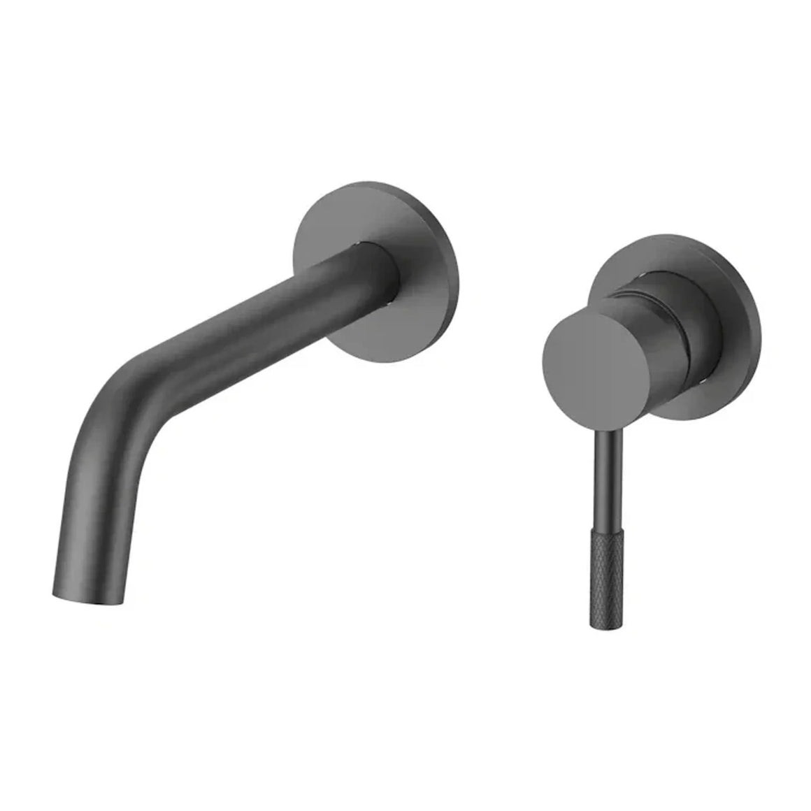 DutchLine S-Grip Wastafelkraan - afbouwdeel - Gunmetal