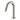 DutchLine Round Fonteinkraan 189mm – Geborsteld staal