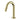 DutchLine Round Fonteinkraan 189mm – Geborsteld messing Goud