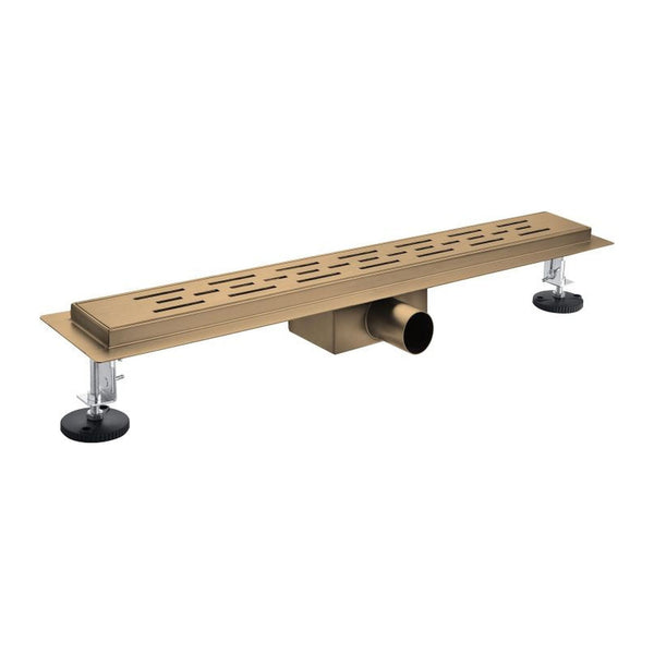 Aloni Douchegoot - met Rooster - Compleet - 90 cm - Bruin Brons