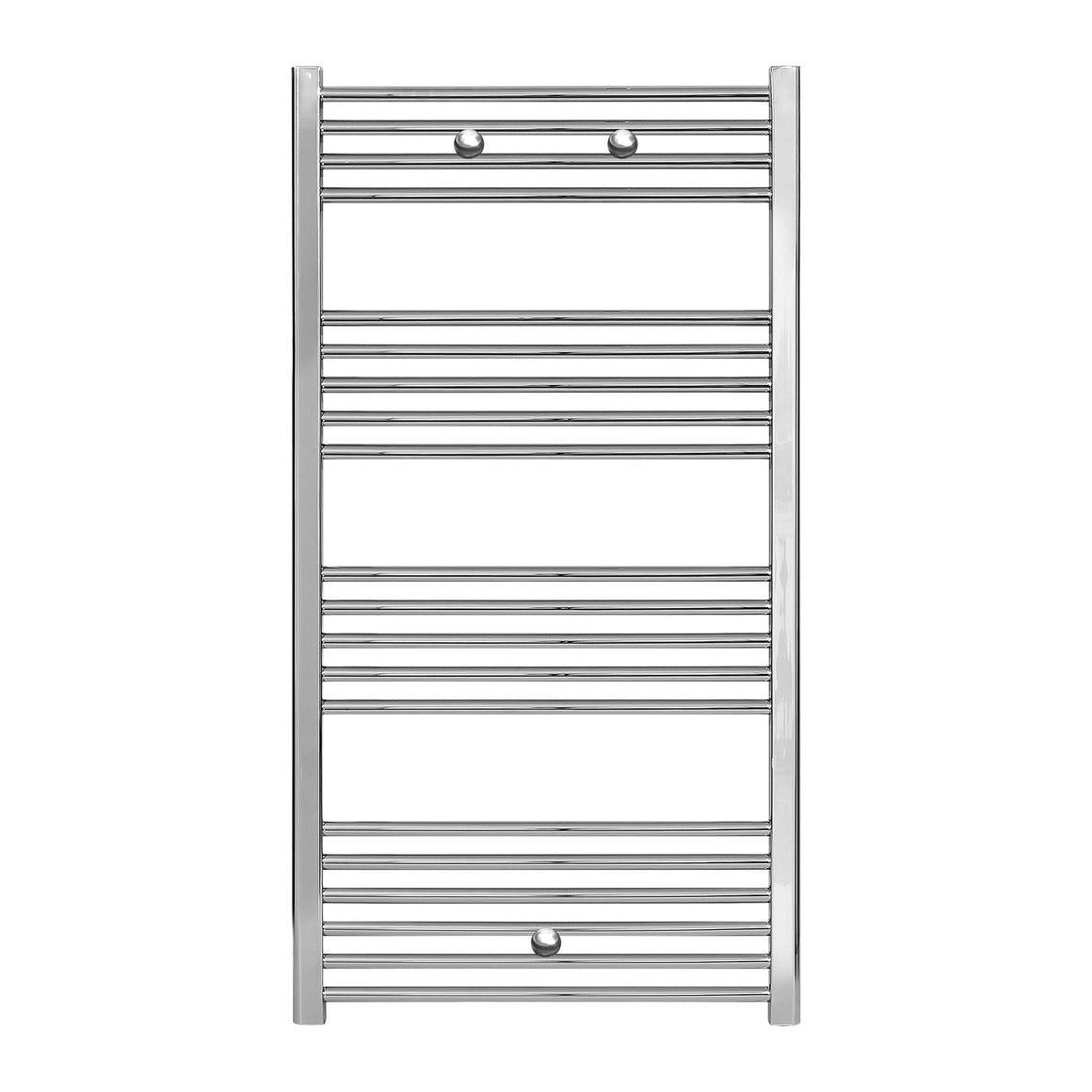 Handdoekradiator Links/Rechts Aansluiting Chroom 1200X600 391 Wattx