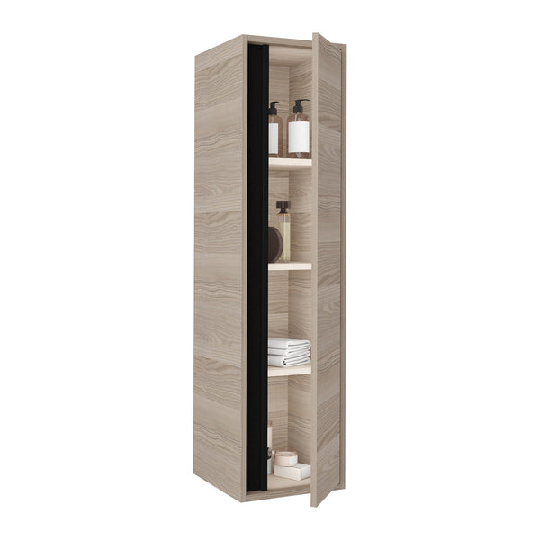 Aloni Sharp Hoge Kolomkast 135 cm – Hazelnoot