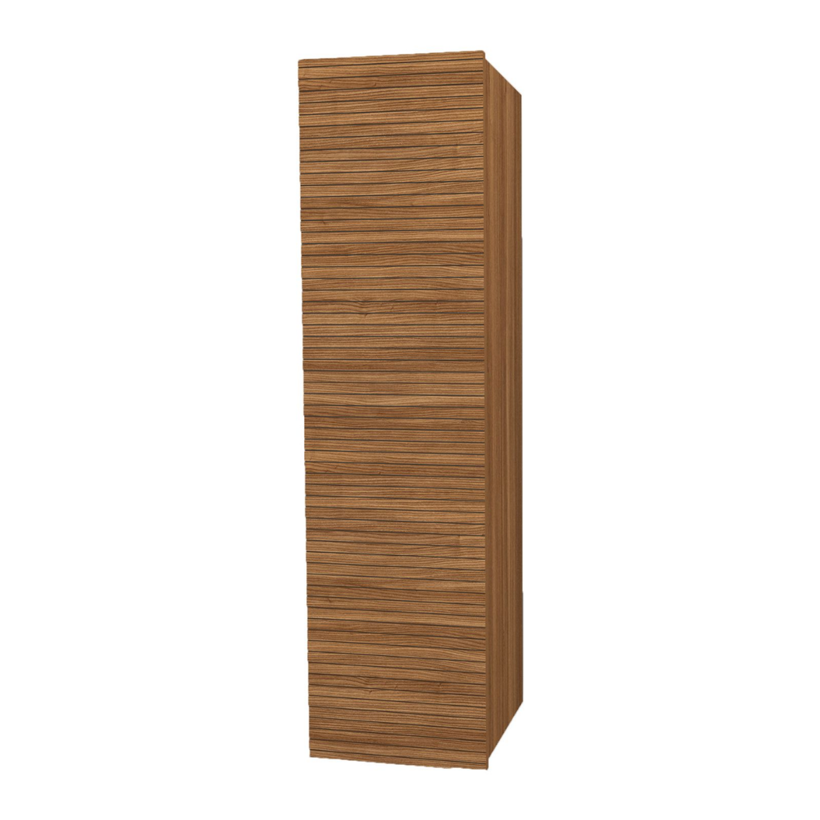 ALONI ELITE hoge badkamerkast – Horizontaal reliëf – Softclose