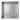 Aloni inbouwnis Geborsteld RVS 30x30 #kleur_geborsteld-rvs