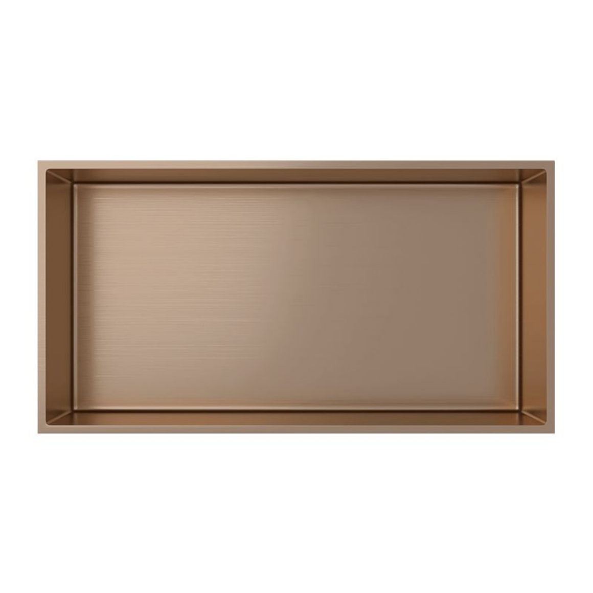 Aloni inbouwnis Geborsteld koper 30x60 #kleur_geborsteld-koper