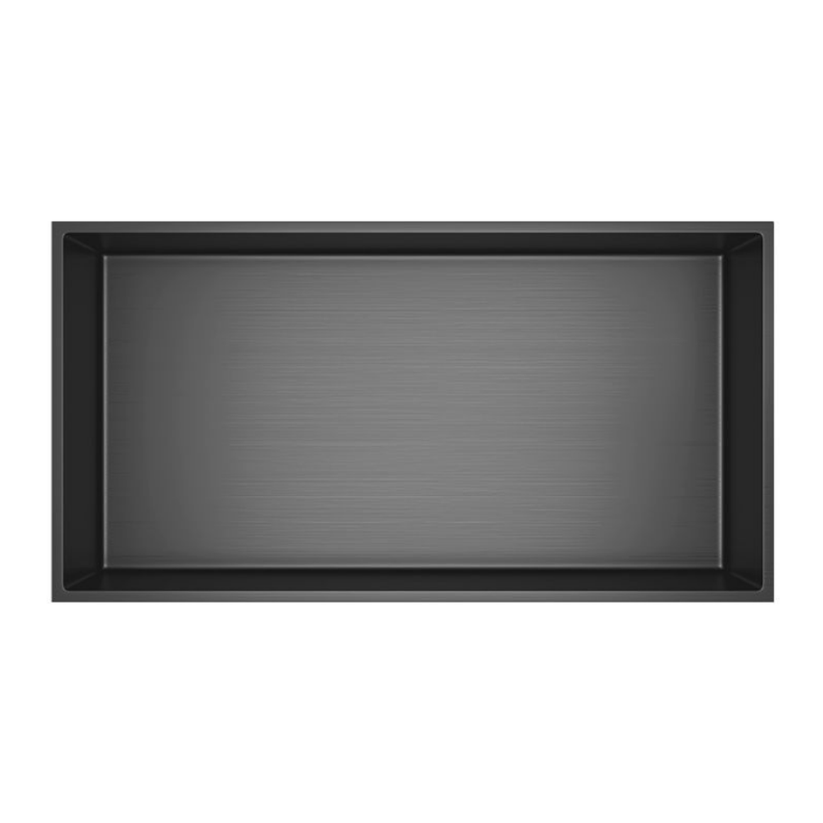 Aloni inbouwnis Gunmetal grijs 30x60 #kleur_gunmetal-grijs