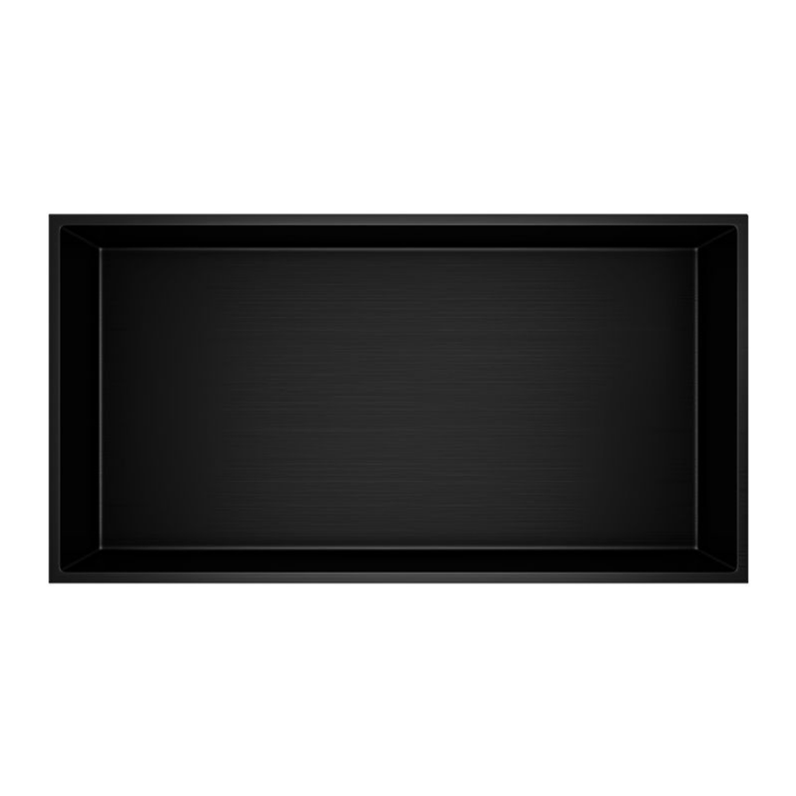 Aloni inbouwnis Mat zwart 30x60 #kleur_mat-zwart