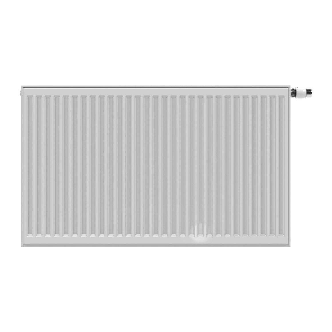 Stelrad Novello Paneelradiator - T22 - 8 Aansluitingen - 400X1800MM - 2241W - Glanzend WIT
