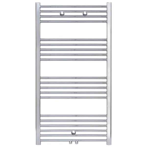 Belrad Handdoekradiator Chroom – Middenaansluiting