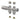 Belrad radiatorkraan BLR301 detail geborsteld RVS