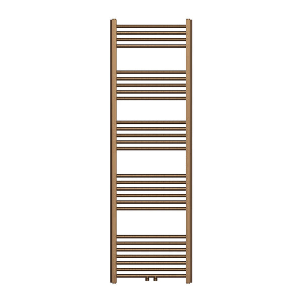 Belrad handdoekradiator – 1600 × 500 mm – 721 W – Bruin brons Geborsteld