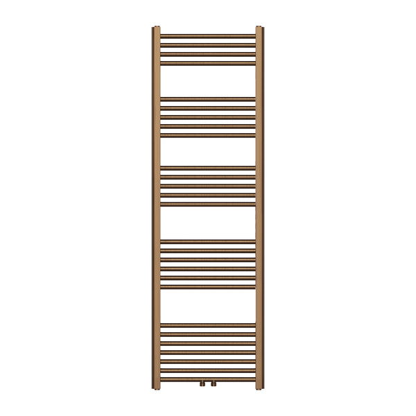 Belrad handdoekradiator – 1600 × 500 mm – 721 W – Bruin brons Geborsteld