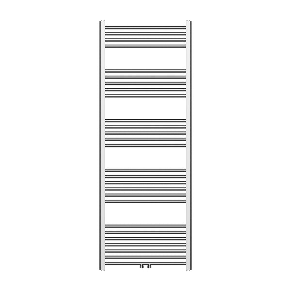 Belrad handdoekradiator – 1600 × 600 mm – 557 W – RVS Geborsteld