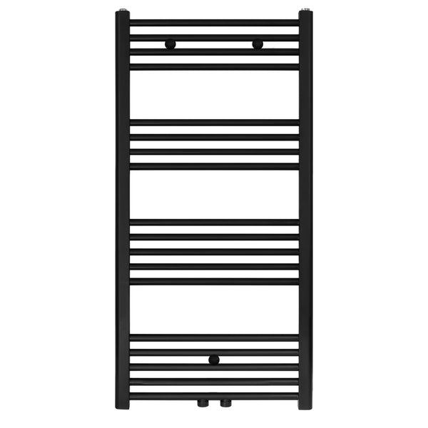 Belrad handdoekradiator – 1100 × 600 mm – 558 W – Zwart Mat