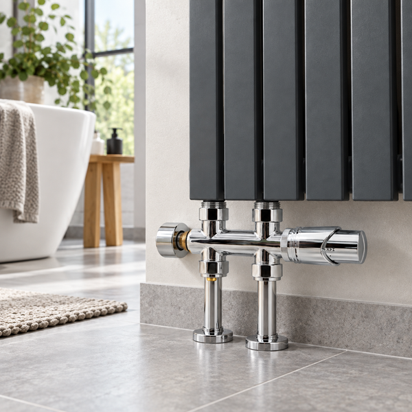 BELRAD Thermostatische Radiatorkraan Recht – 1/2M x 16/2 M30