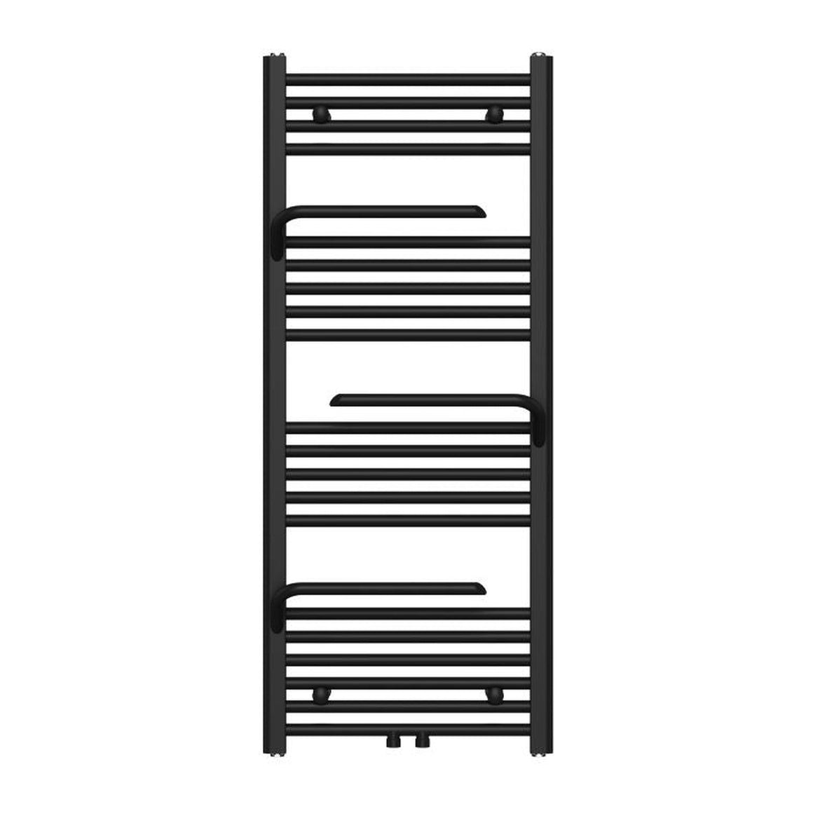 BELRAD handdoekradiator mat zwart