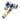 "Verdeler met Bolkraan MV-1"" 2X16 Blauw"