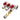 "Verdeler met Bolkraan MV-1"" 3X16 ROOD"